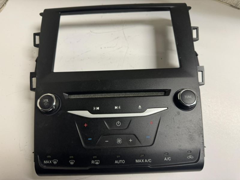 14-15 FUSION AC Heater Temp Temperature Control Radio Bezel - ES7T-18E245-MB