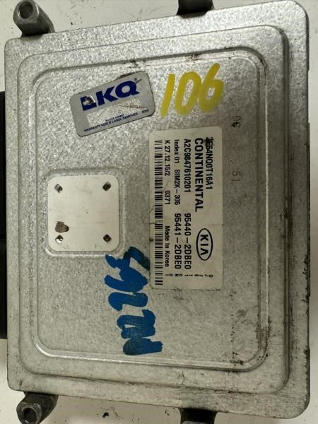 16-19 OPTIMA Transmission Control Module TCM - 95440-2DBE0; 95441-2DBE0