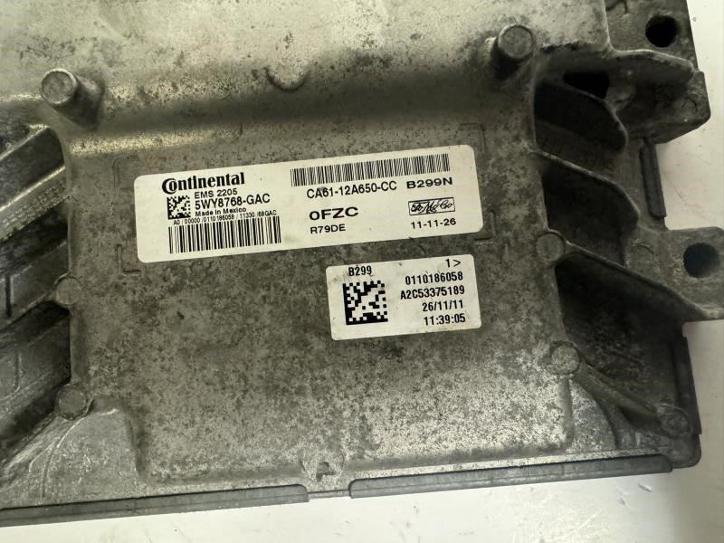 12-13 FIESTA ENGINE CONTROL MODULE COMPUTER ECU ECM- CA51-12A650-CC