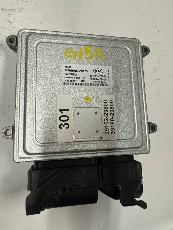 10 SOUL Engine Control Module Computer ECU - 39102-23800; 39180-23800