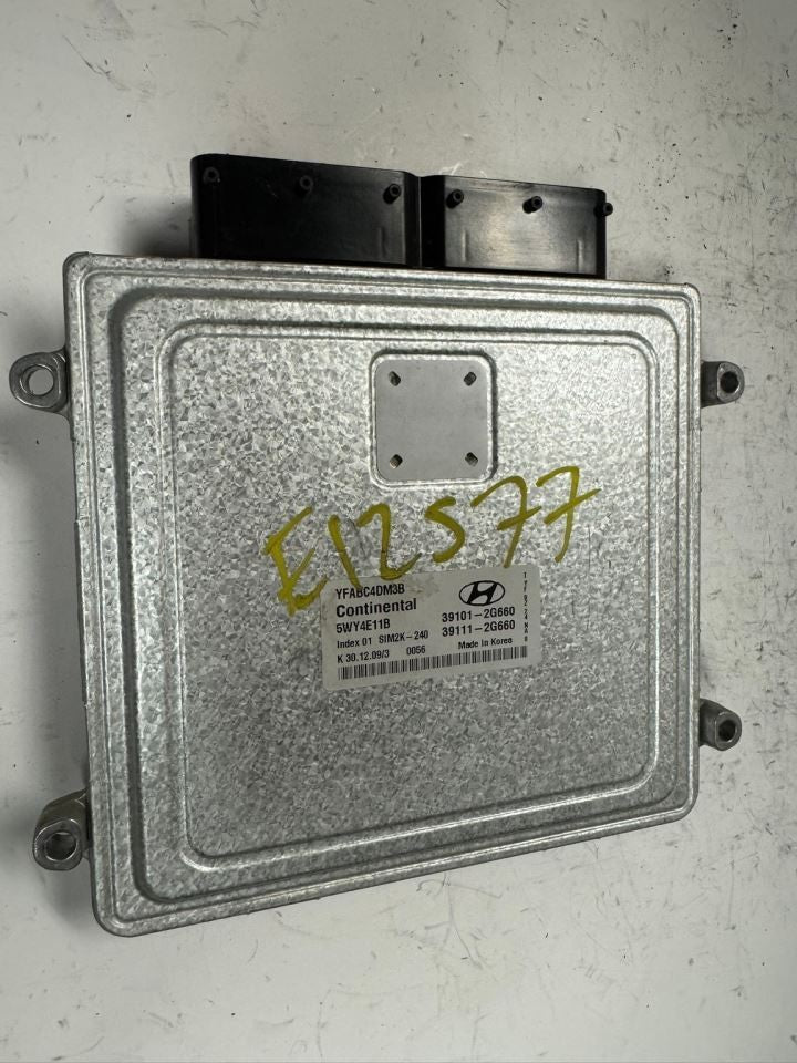 2011 SONATA Engine Control Module Computer ECU - 39101-2G660; 39111-2G660