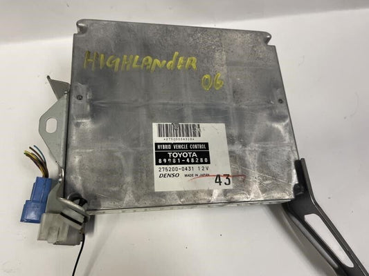 07 HIGHLANDER ENGINE CONTROL MODULE COMPUTER ECU ECM- 89981-48280