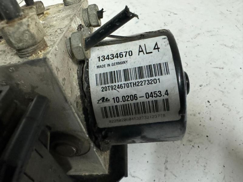 12-15 CRUZE Anti Lock Brake System ABS Pump Module  - 13434670AL4