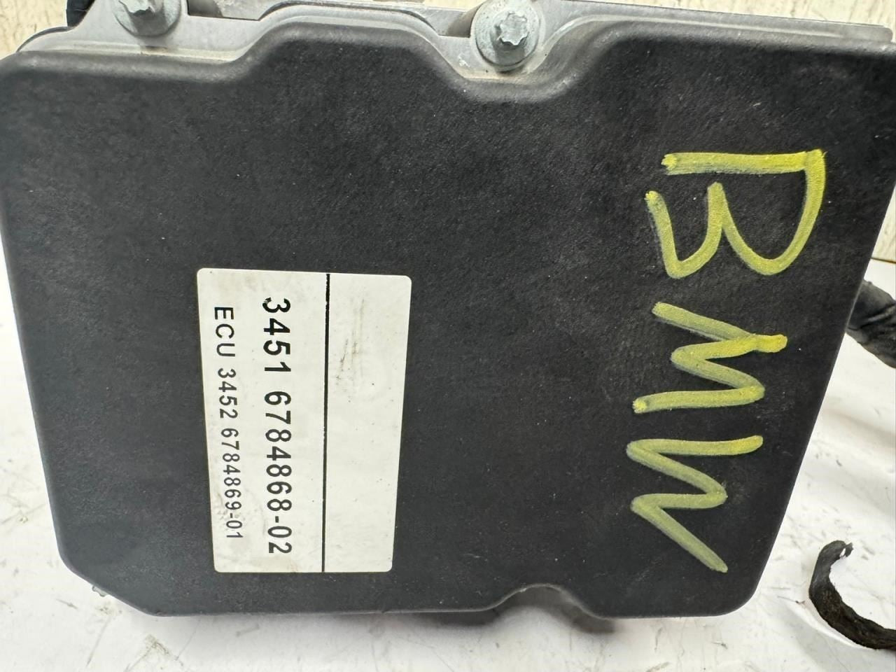 2012 BMW 328i ABS Pump Anti Lock Brake Module - 3451 6784868-02