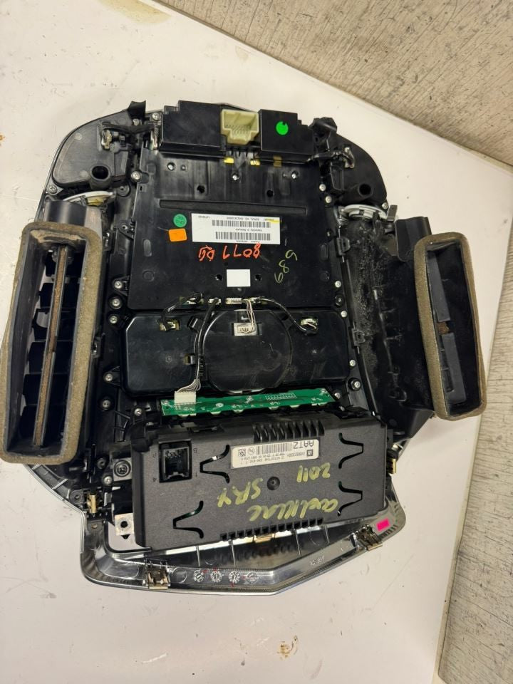 11-12 SRX Temperature Climate Radio Control Panel - 20882398H