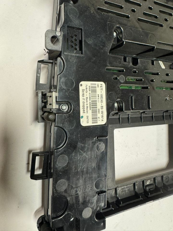 15 FUSION AC Heater Climate Control Module - FS7T-18E243-ED