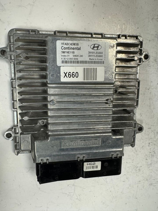 2011 SONATA Engine Control Module Computer ECU - 39101-2G660; 39111-2G660