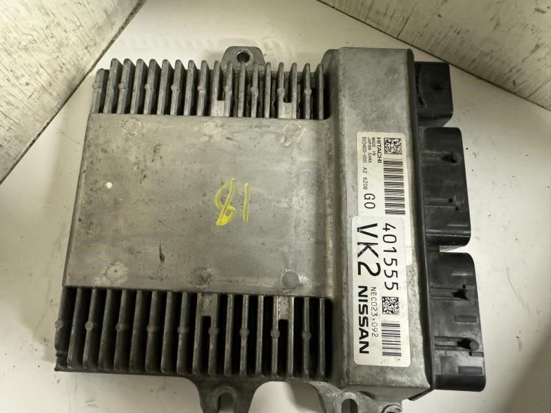 17 INFINITI Q50 Engine Control Module Computer EC - BED400-000 A2; NEC023-092