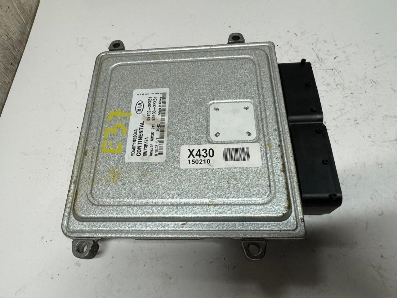 15 FORTE Engine Control Module Computer ECU - 39102-2EXB1; 39103-2EXB1