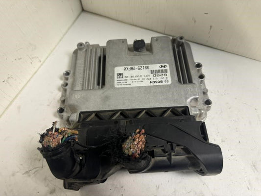 16-17 VELOSTER ENGINE CONTROL MODULE COMPUTER ECU ECM PCM - 39125-2BFK0