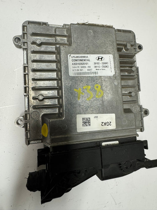 18-19 SONATA Engine Control Module Computer ECU - 39102-2GGK2; 39112-2GGK2