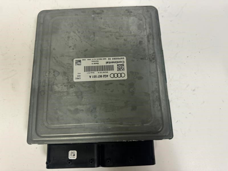 16 AUDI A6 ENGINE CONTROL MODULE COMPUTER ECU ECM- 4G2907551A