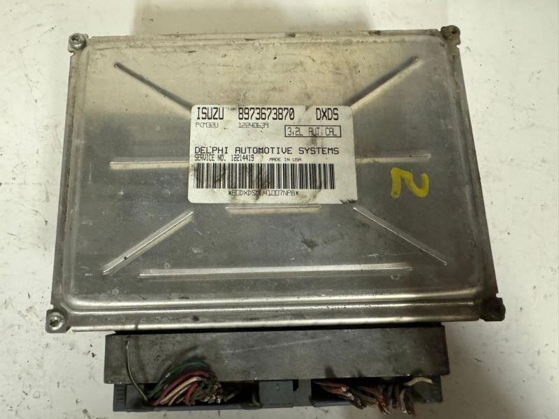 03-04 RODEO Engine Control Module Computer ECU-12240639; 12214419; 8973673870