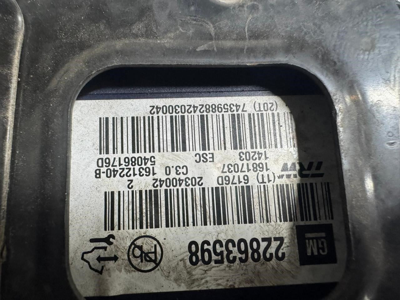 13-16 MALIBU ABS Pump Anti Lock Brake Module - 228635984