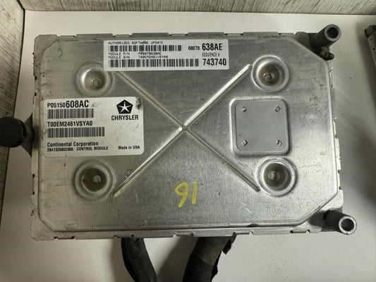 12 WRANGLER Engine Control Module Computer ECU ECM PCM - P05150608AC