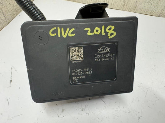 16-17 CIVIC ABS Pump Anti Lock Brake Module - 57110TBC