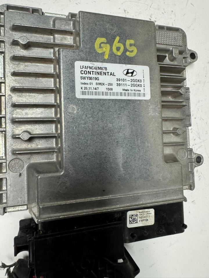 15-17 SONATA Engine Control Module Computer ECU - 39101-2GGK0; 39111-2GGK0