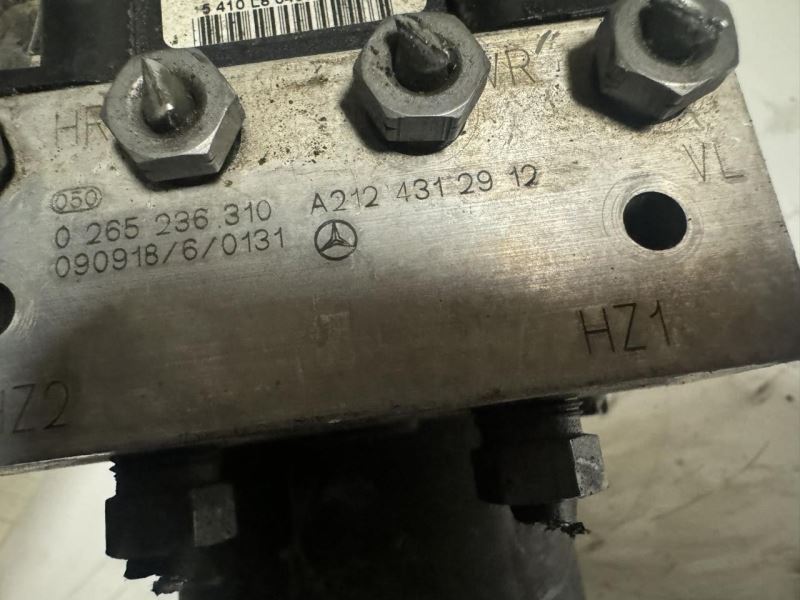 10 MERCEDES E350 ABS PUMP ANTI LOCK BRAKE MODULE- A 212 431 29 12; 0 265 236 310