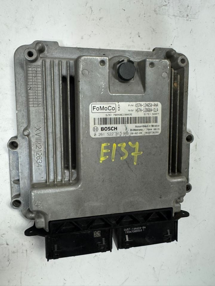 17-20 FUSION Engine Control Module Computer - KS7A-12A650-ANA; HS7A-12B684-DLA