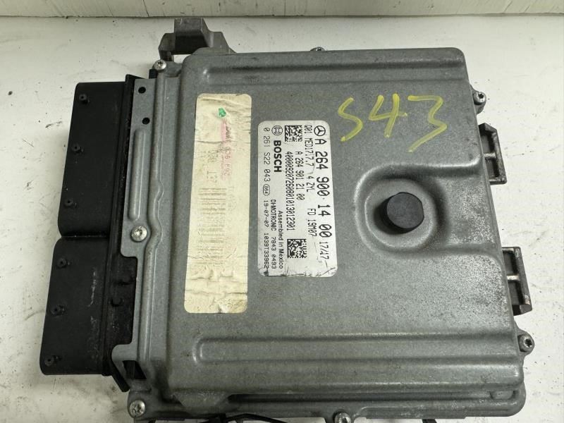 20 MERCEDES C-CLASS ENGINE CONTROL MODULE COMPUTER ECU- A2649001400; A2649012100