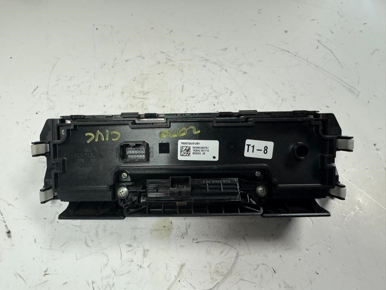 19-21 CIVIC AC Heater Climate Control Module  - 79600TBAA912M1