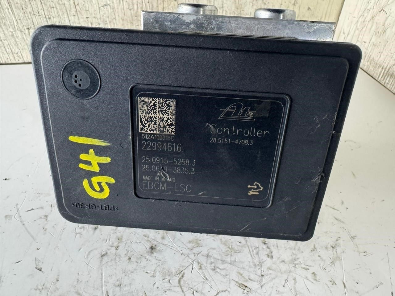 2013 ATS ABS Pump Anti Lock Brake Module - 22994616