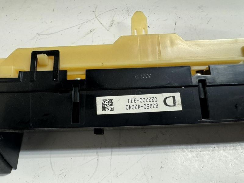 13-15 RAV4 Clock With Hazard Switch  - 83950-42040