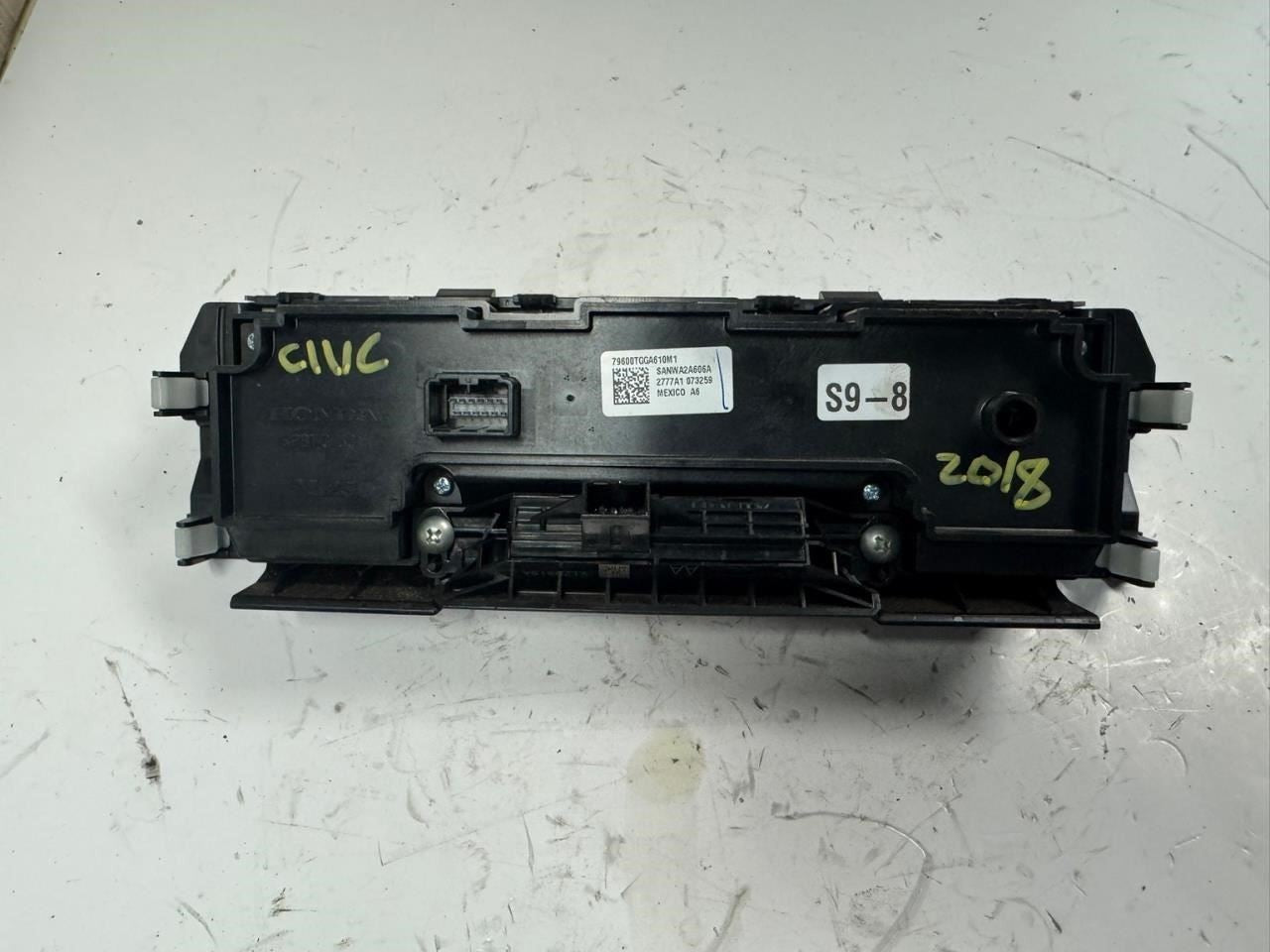 17-18 CIVIC AC Heater Temperature Climate Control - 79600TGGA610M1