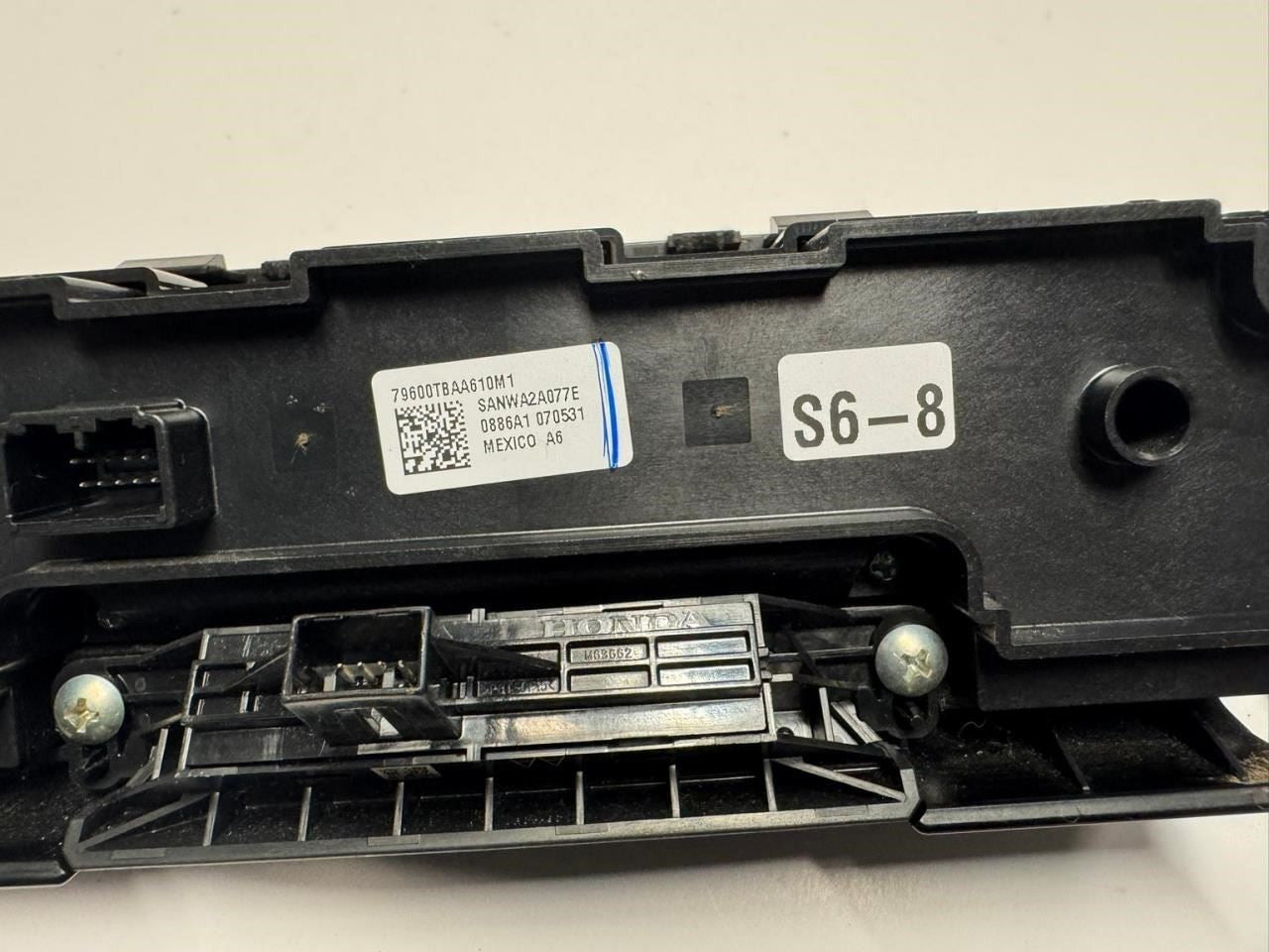 16-21 CIVIC AC Heater Climate Control Module - SANWA2A077E