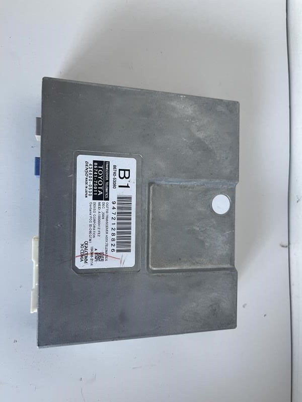 09-10 LEXUS IS350 NETWORK GATEWAY CONTROL MODULE- 86740-53080