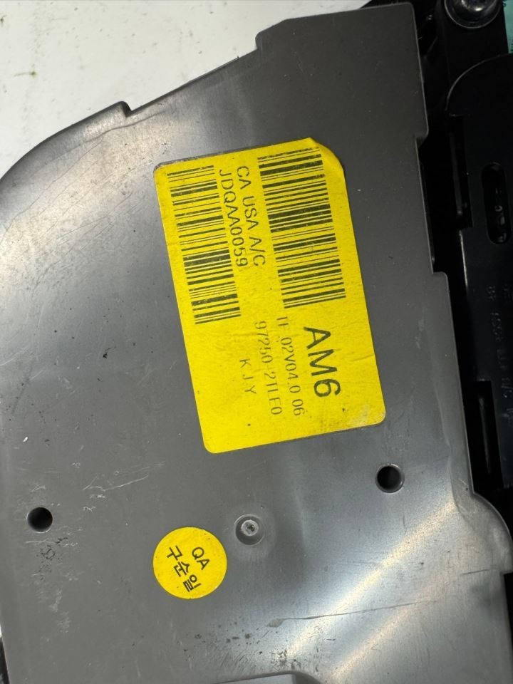 11-13 OPTIMA AC Heater Climate Control Module  - 97250-2TXXX