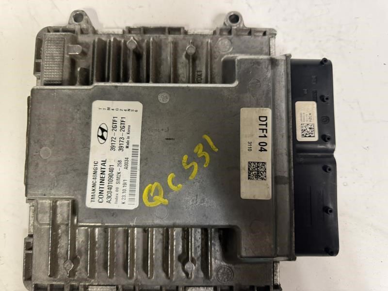 2020 SANTA FE ENGINE CONTROL MODULE COMPUTER ECU ECM- 39172-2GTF1, 39173-2GTF1