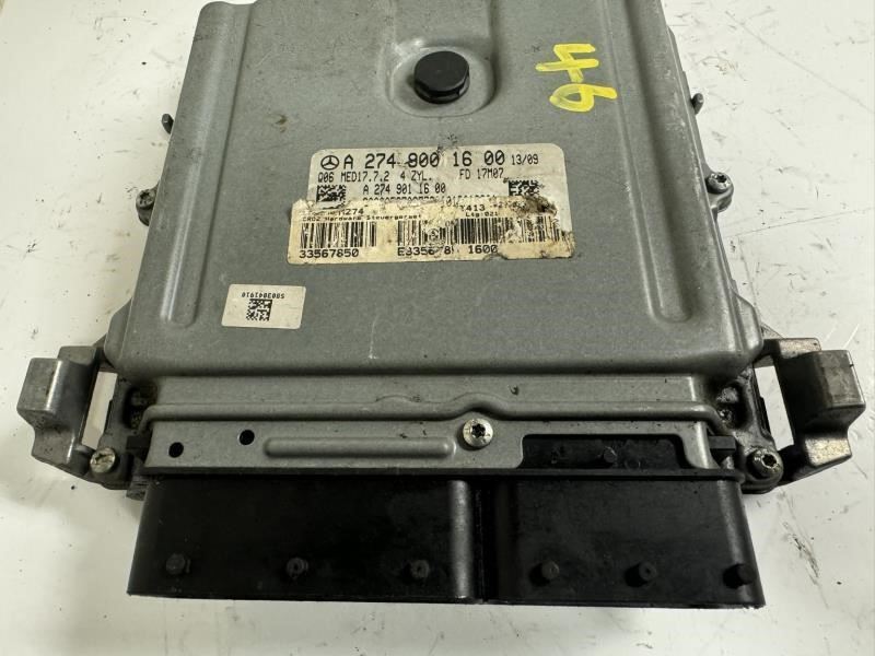 17 MERCEDES C300 Engine Control Module Computer ECU ECM PCM - A 274 900 16 00