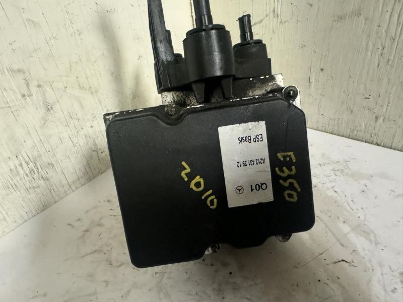 10 MERCEDES E350 ABS PUMP ANTI LOCK BRAKE MODULE- A 212 431 29 12; 0 265 236 310