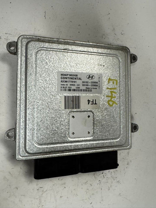 14-16 ELANTRA Engine Control Module Computer ECU - 39102-2EMB6; 39103-2EMB6