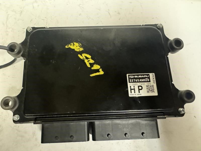 19 XV CROSSTREK ENGINE CONTROL MODULE COMPUTER ECU ECM PCM- 22765AM820