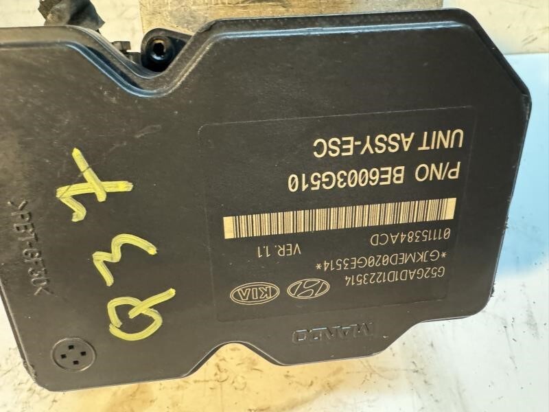 14-16 ELANTRA ANTI LOCK BRAKE SYSTEM ABS PUMP MODULE - 58920-3X360; BE6003G510
