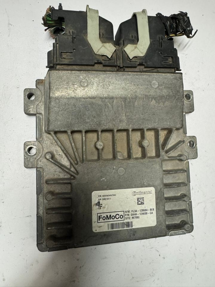 17 TRANSIT Engine Control Module Computer - GK4A-12A650-GA; FL3A-12B684-BEB