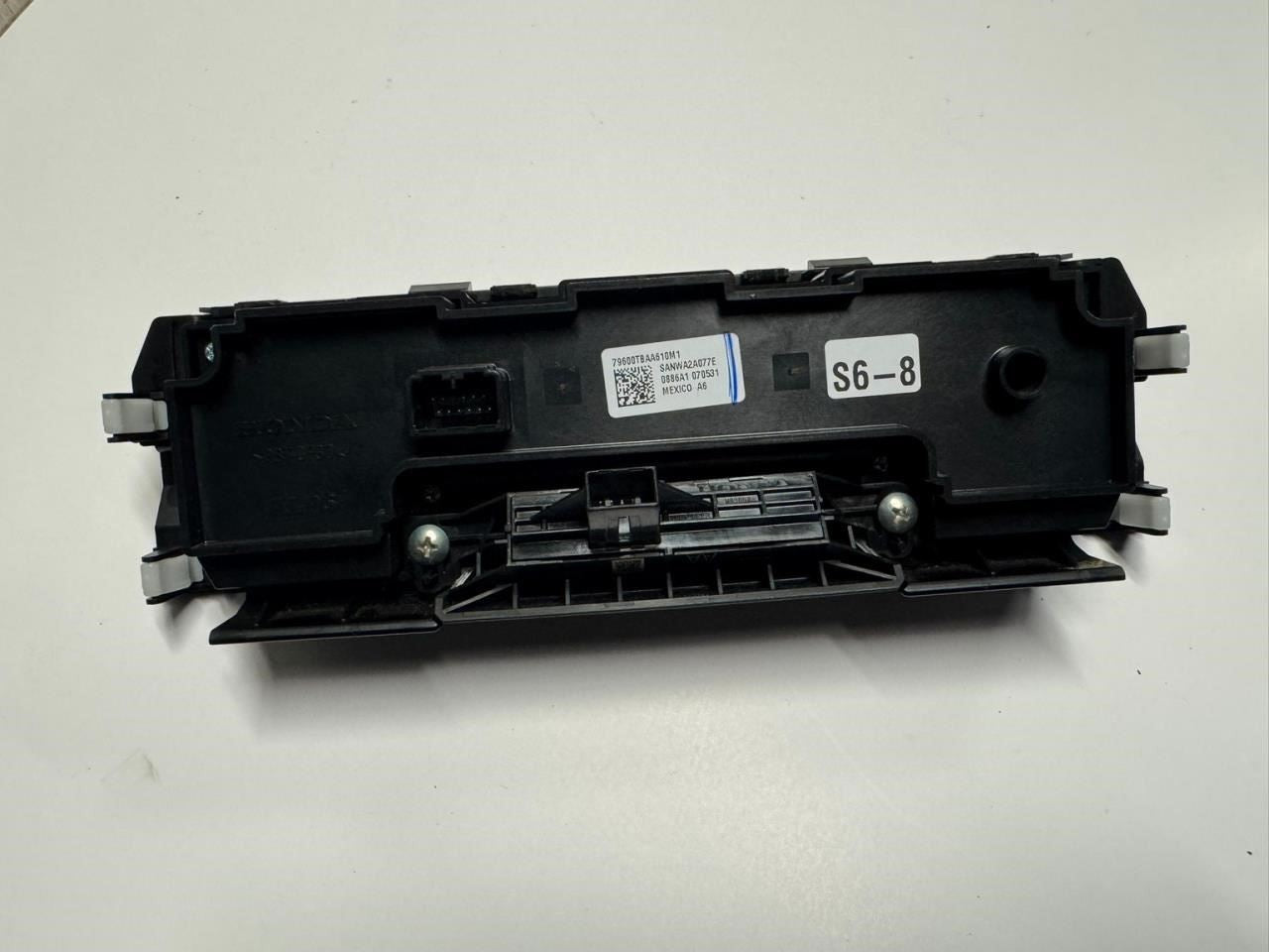 16-21 CIVIC AC Heater Climate Control Module - SANWA2A077E