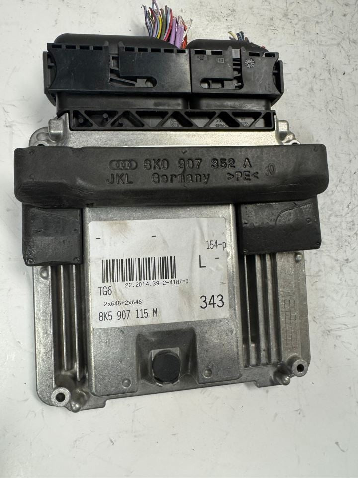 14-15 AUDI A4 Engine Control Module Computer ECU ECM PCM - 8K5 907 115 M