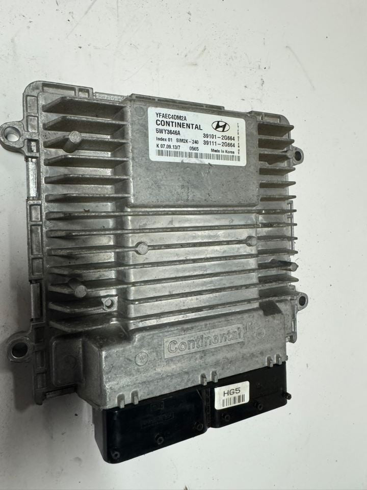 11-14 SONATA Engine Control Module Computer ECU - 39101-2G664; 39111-2G664