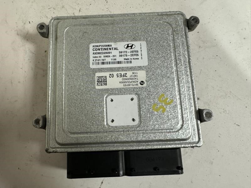 19 ELANTRA Engine Control Module Computer ECU - 39172-2EFE5; 39173-2EFE5