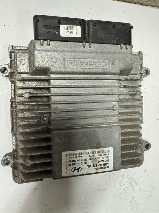 11-14 SONATA Engine Control Module Computer ECU - 39101-2G668; 39111-2G668