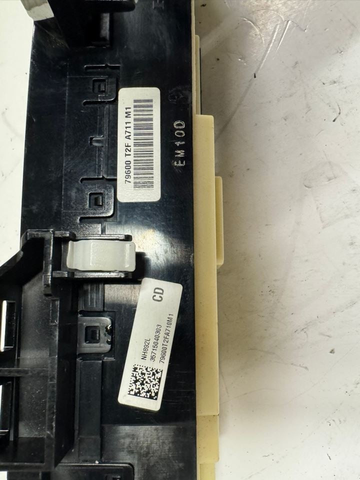 16-17 ACCORD AC Heater Temperature Climate Control - 79600 T2F A711 M1