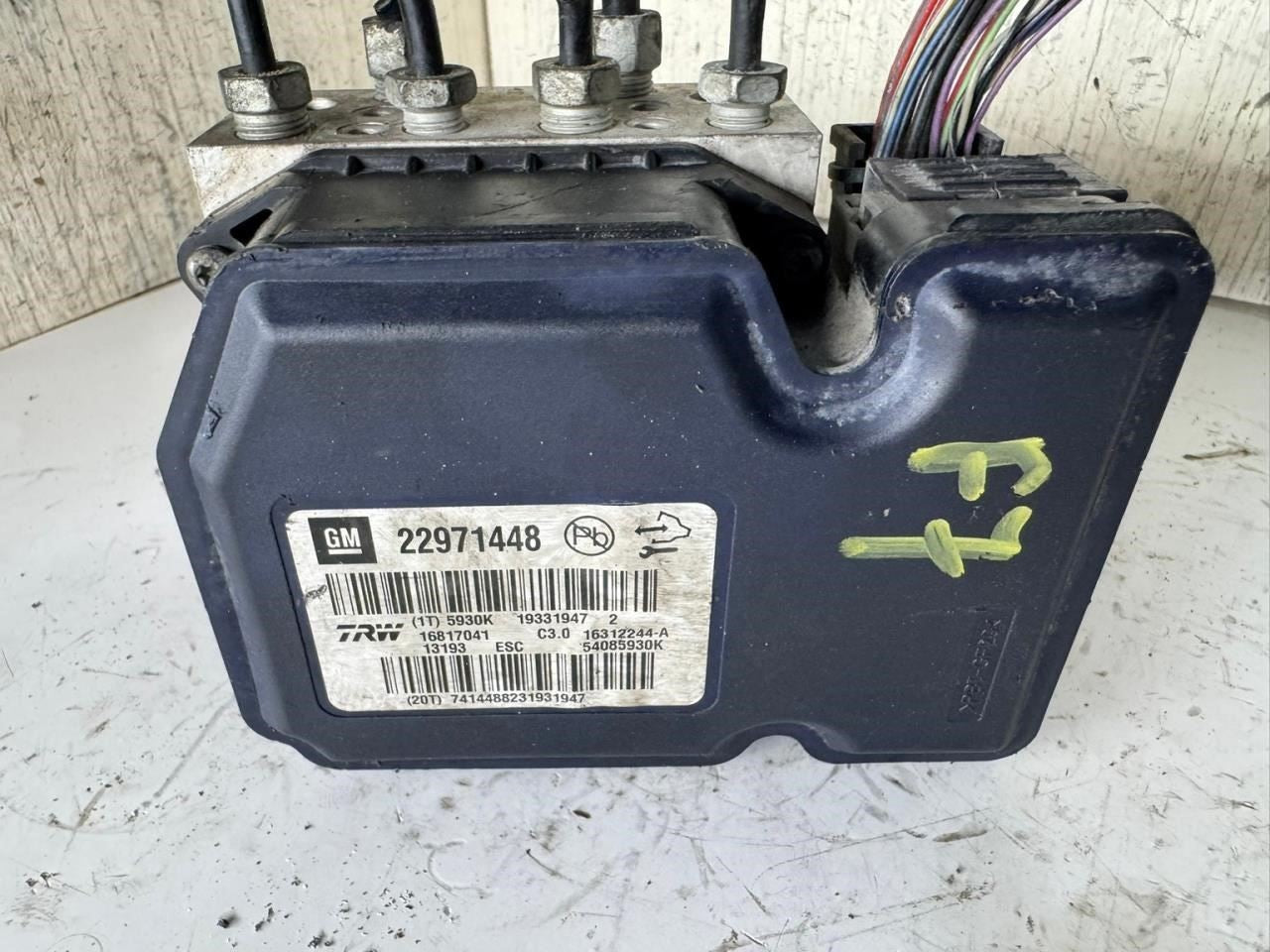 13-16 MALIBU ABS Pump Anti Lock Brake Module - 22971448