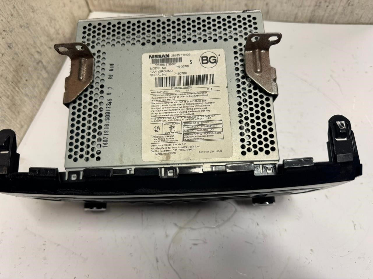13-15 ALTIMA AM FM CD Player Radio Receiver Stereo - 28185 3TB0G