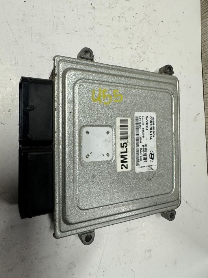 14-16 ELANTRA Engine Control Module Computer ECU - 39102-2EML5; 39103-2EML5