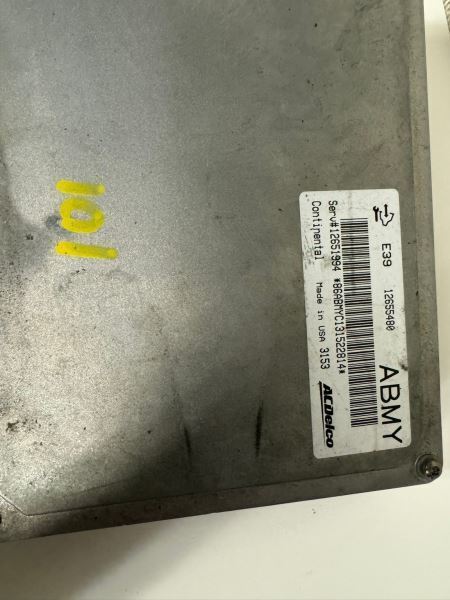 2013 VERANO Engine Control Module Computer ECU ECM PCM - 12655400; 12651994