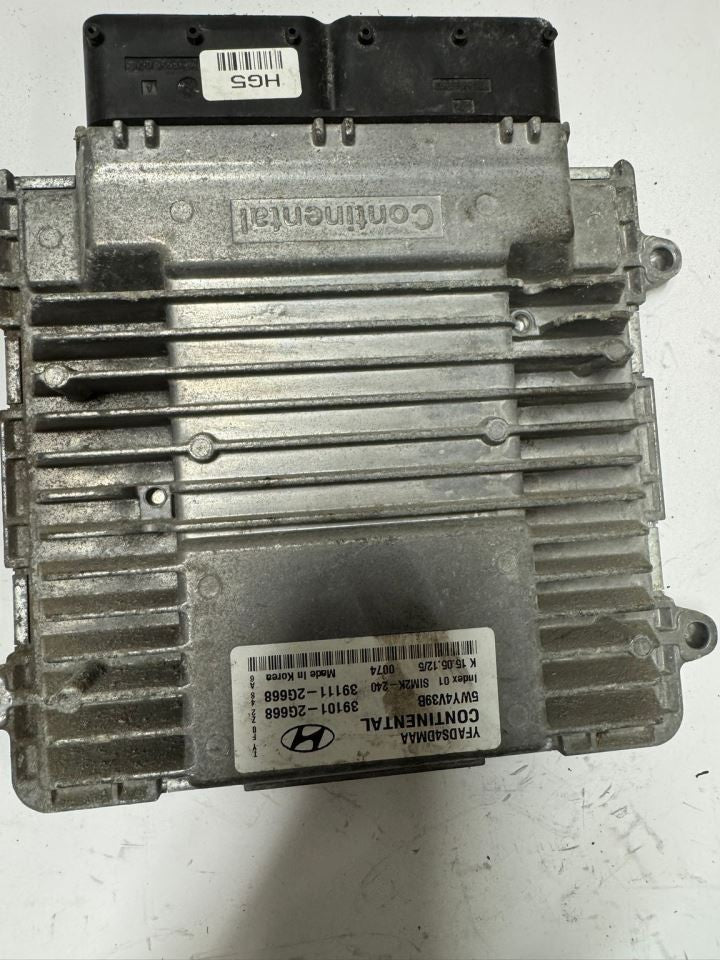 11-14 SONATA Engine Control Module Computer ECU - 39101-2G668; 39111-2G668