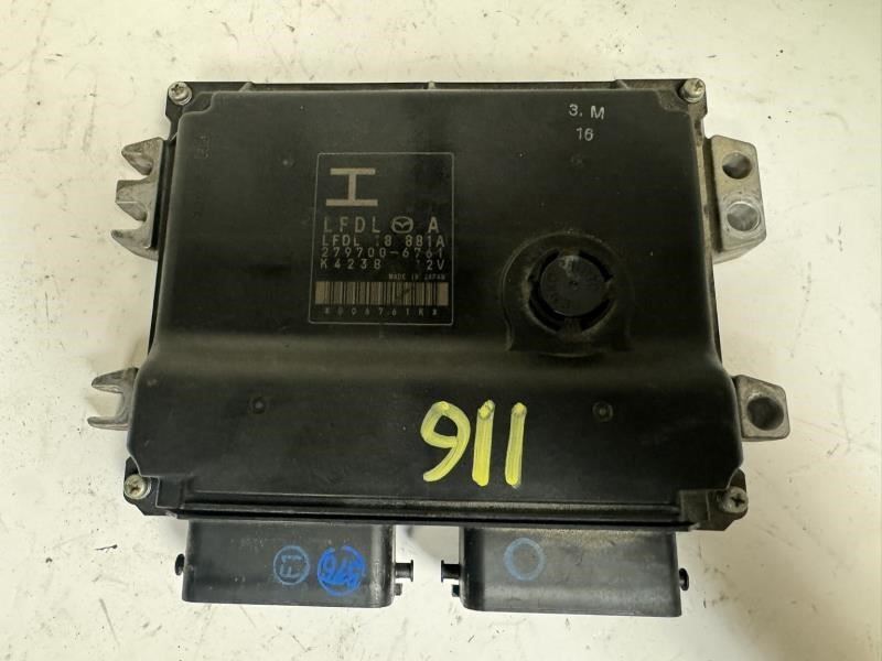 10 MAZDA MX-5 MIATA Engine Control Module Computer ECU ECM PCM - LFDL 18 881A